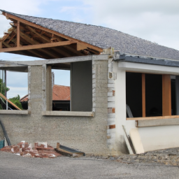 Extension de maison avec chambre d'amis Palaiseau